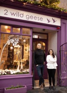 owners of 2 wild geese