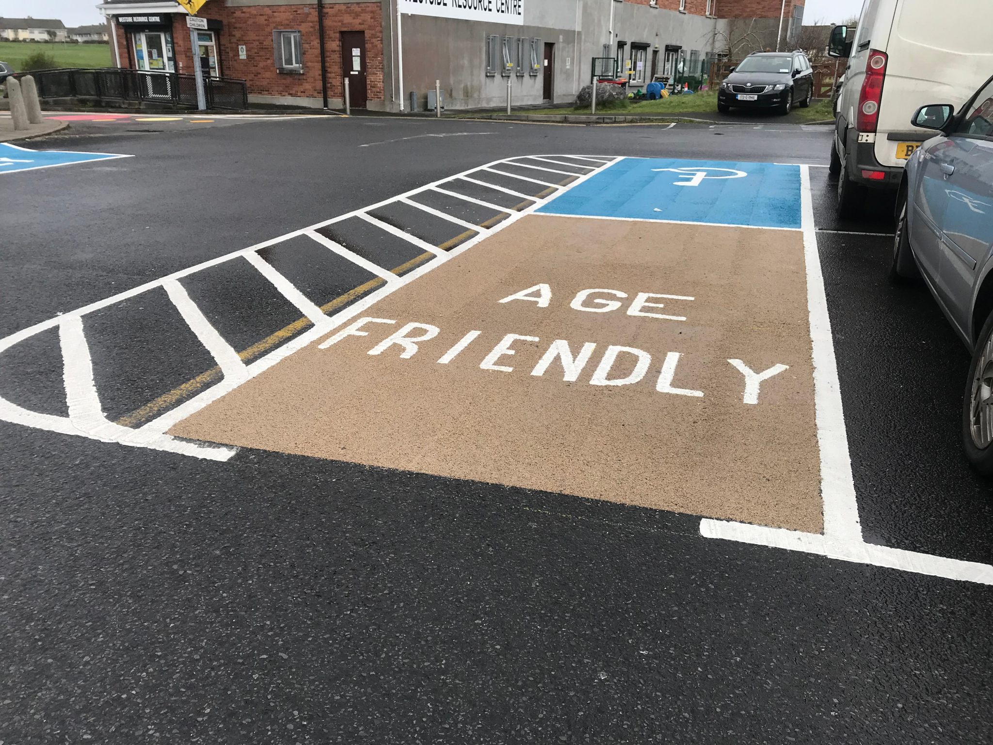 Age Friendly parking spaces won’t be policed