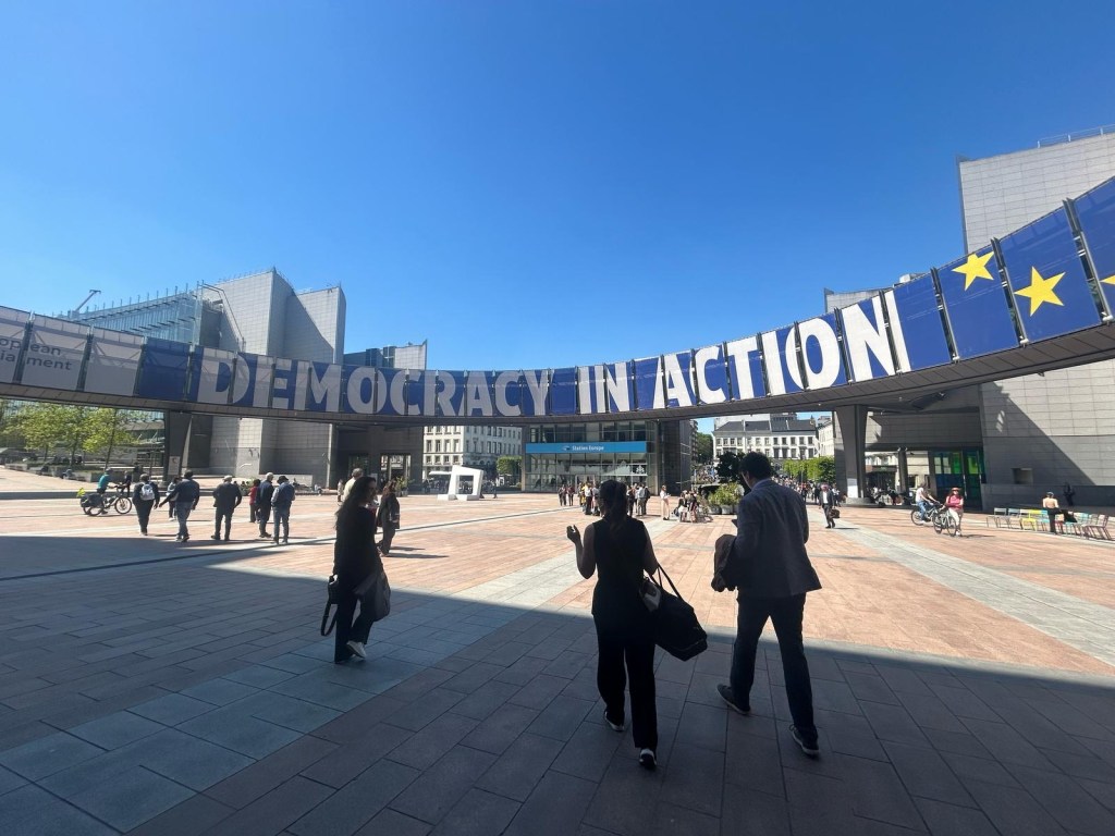 University of Galway’s Journalism and Global Media master’s students visited Brussels late last month, home of the European Union.