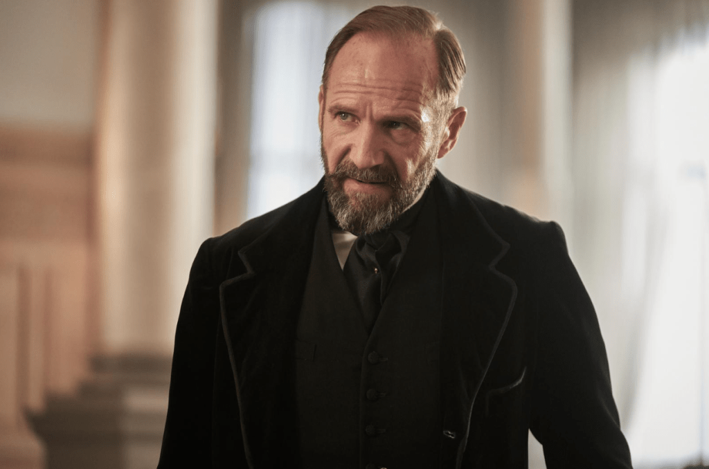 The Choral: Ralph Fiennes as the chorusmaster Dr Guthrie
