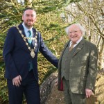 A sea of green and Michael D as Galway prepares for St Patrick’s Day parade