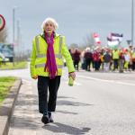 ‘An invitation to pluck up courage’: 91-year-old on 220km walk to protest Shannon military use
